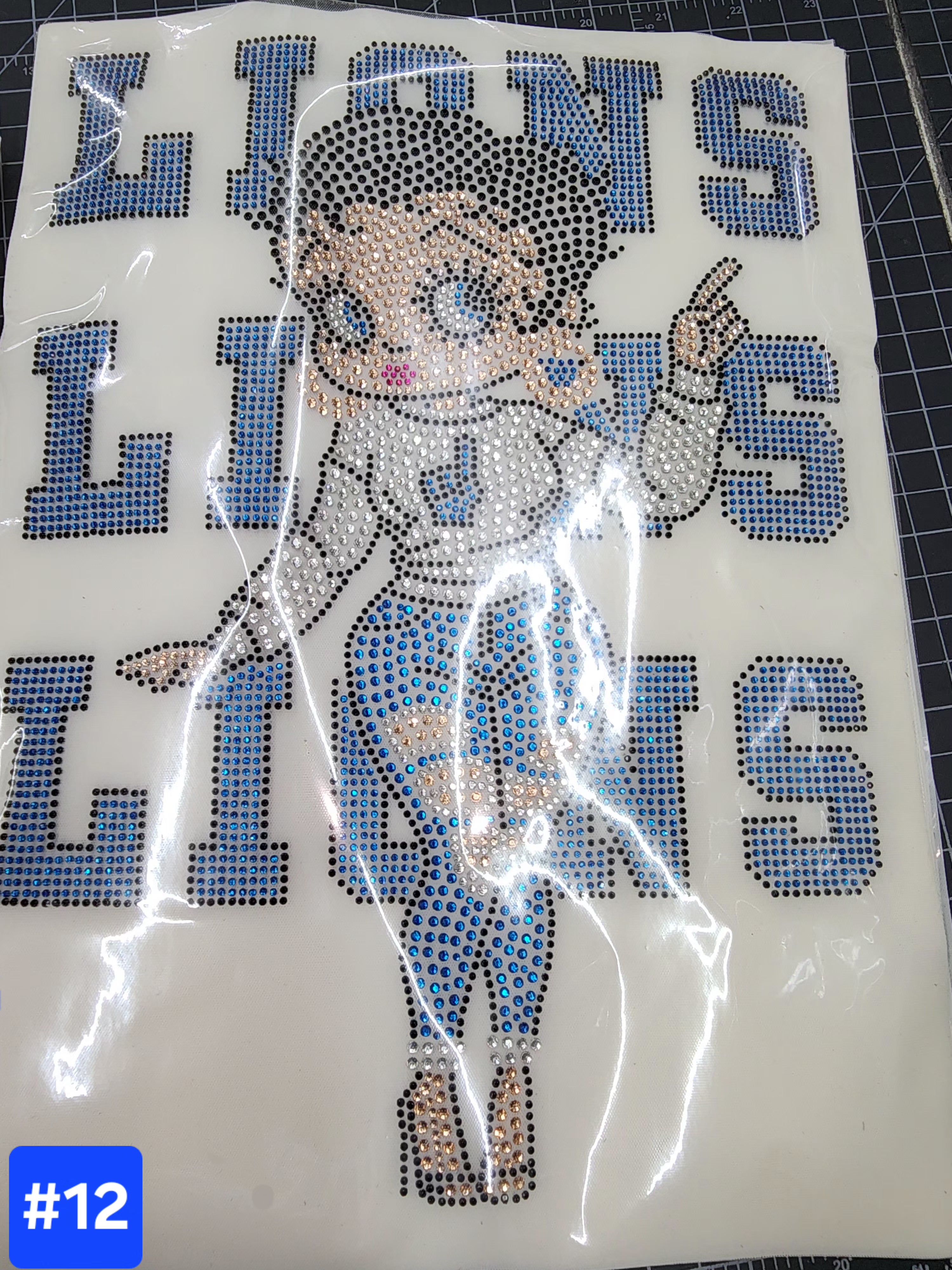 Rhinestone Short Sleeve Team Apparel