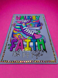 Walk By Faith  Ladies In Vettes A5 Journal with pen