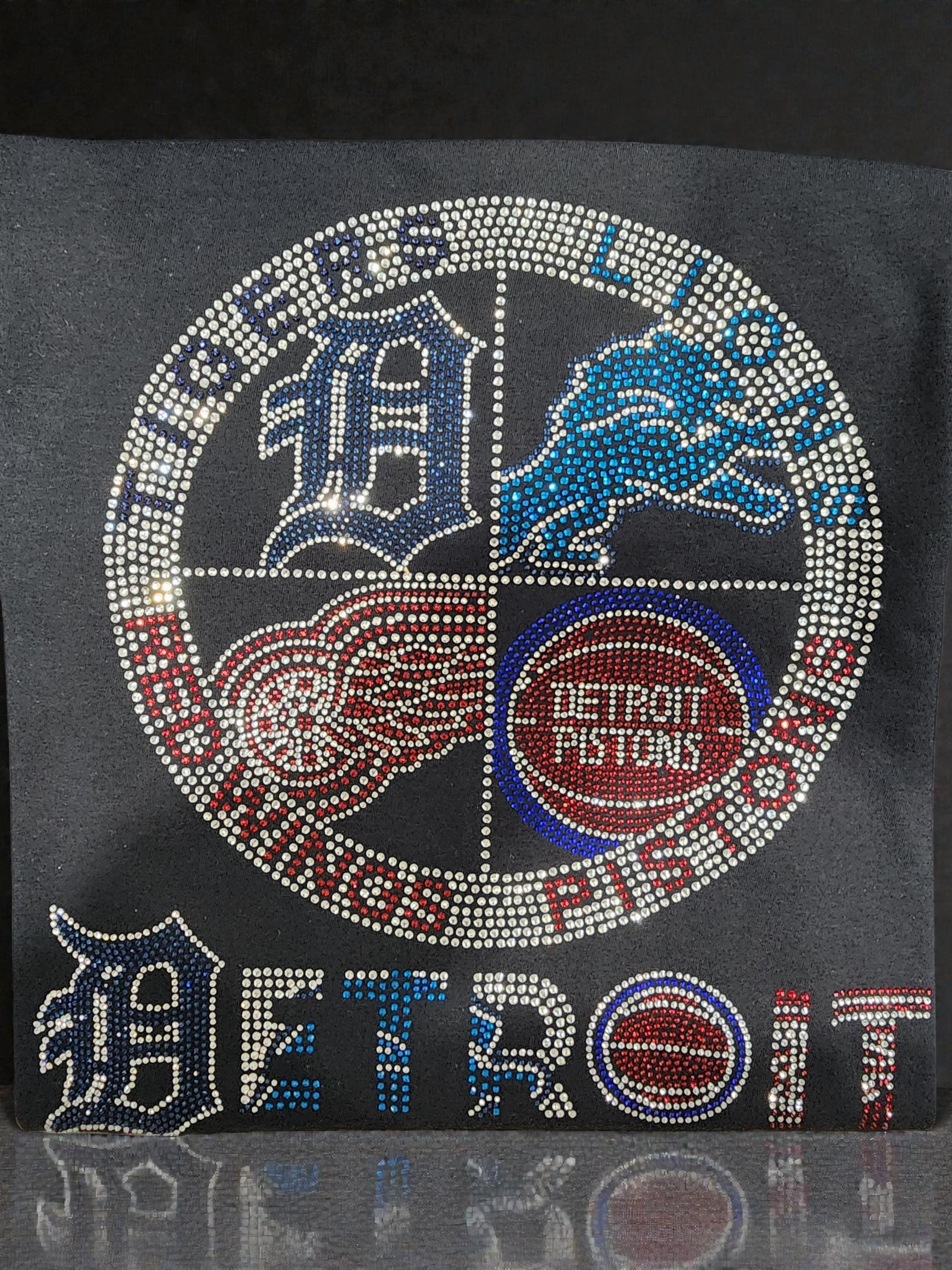 Rhinestone Team Apparel Short Sleeve Shirt