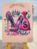 Pretty In Pink Ladies In Vettes A5 Journal