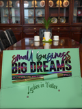 Small Business Big Dreams Ladies In Vettes Journal with pen