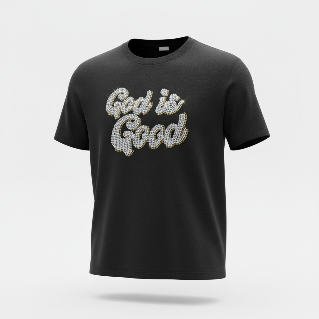 God is Good Rhinestone Tee