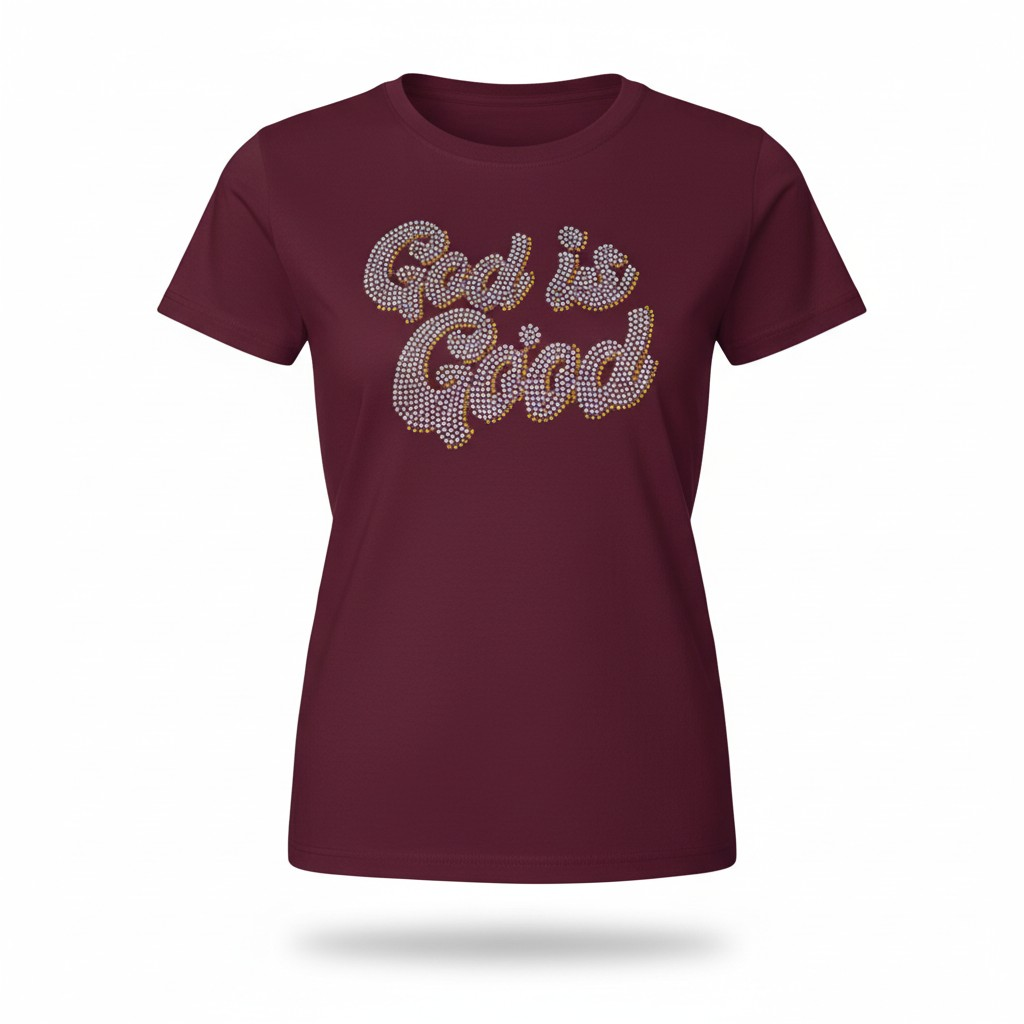 God is Good Rhinestone Tee