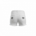 LIV White Denim Shorts