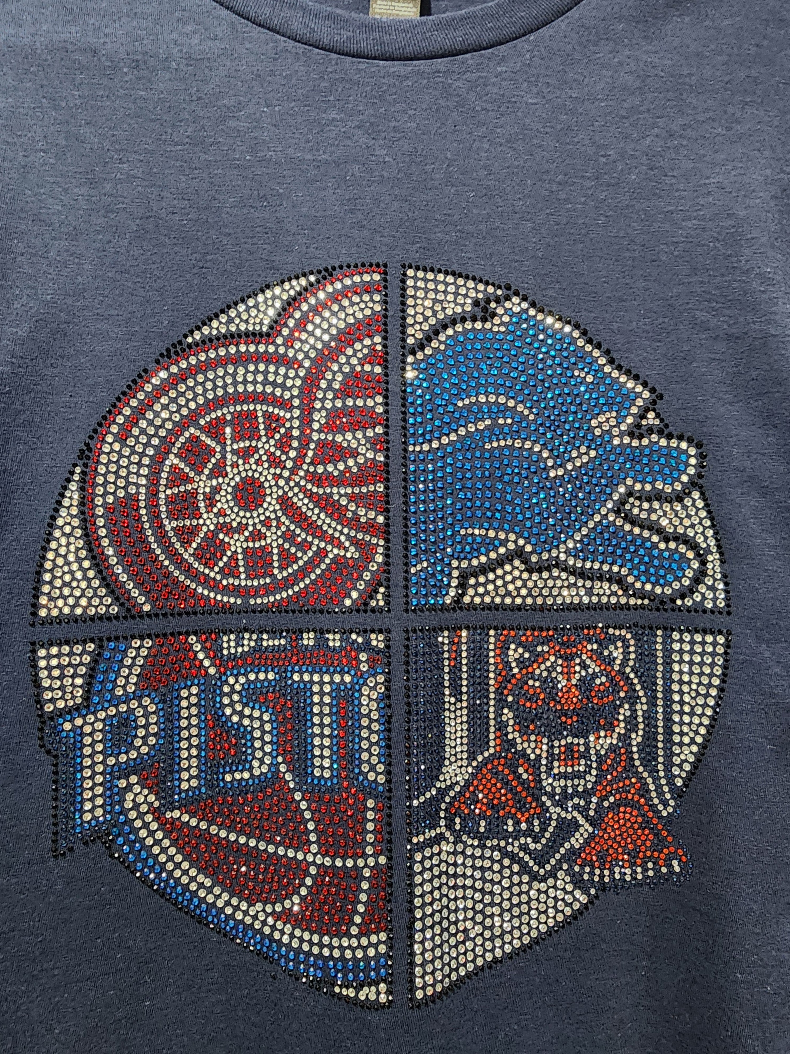 Rhinestone All Team Tee