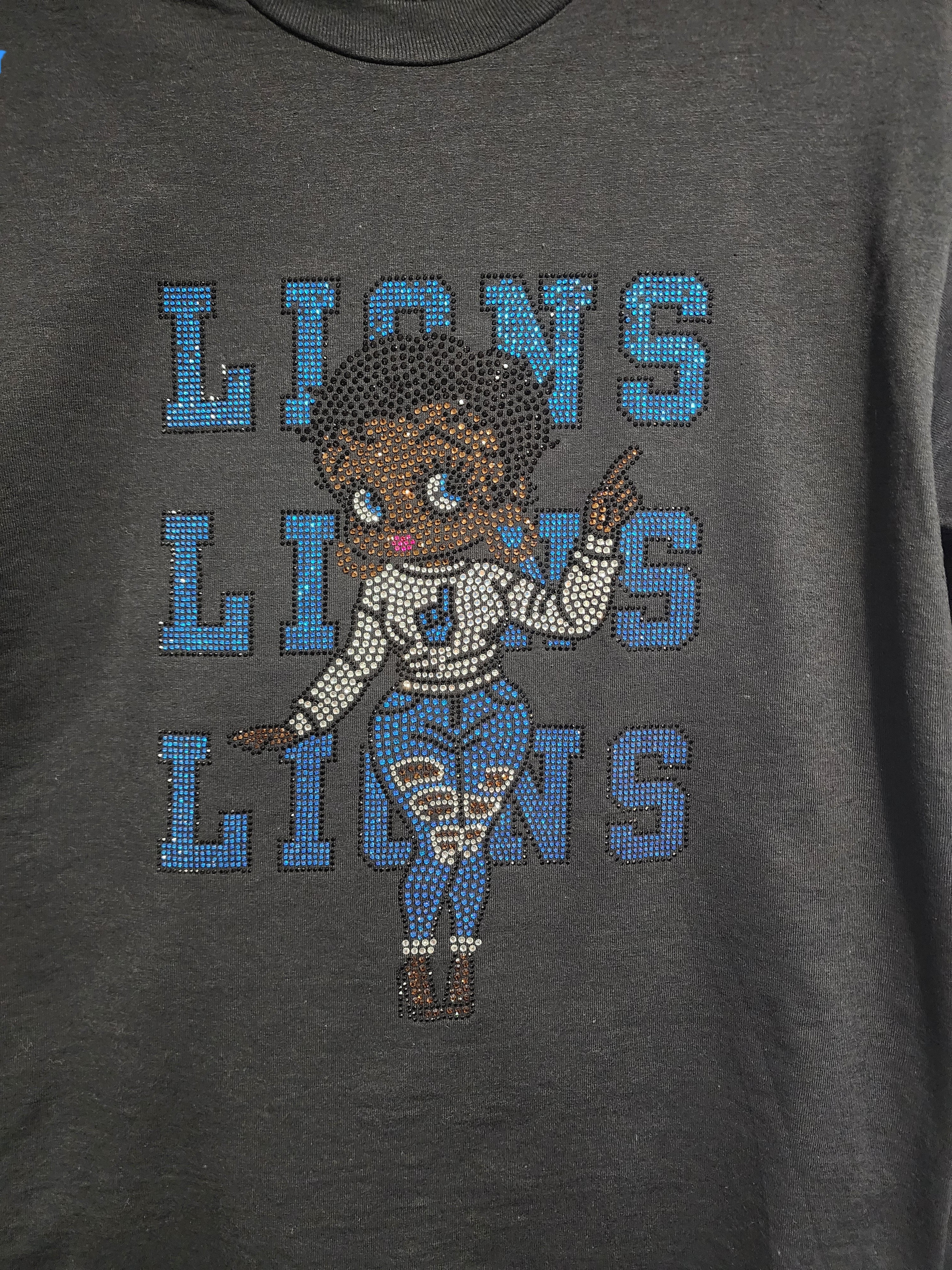 Rhinestone Short Sleeve Team Apparel