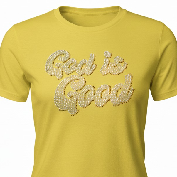 God is Good Rhinestone Tee