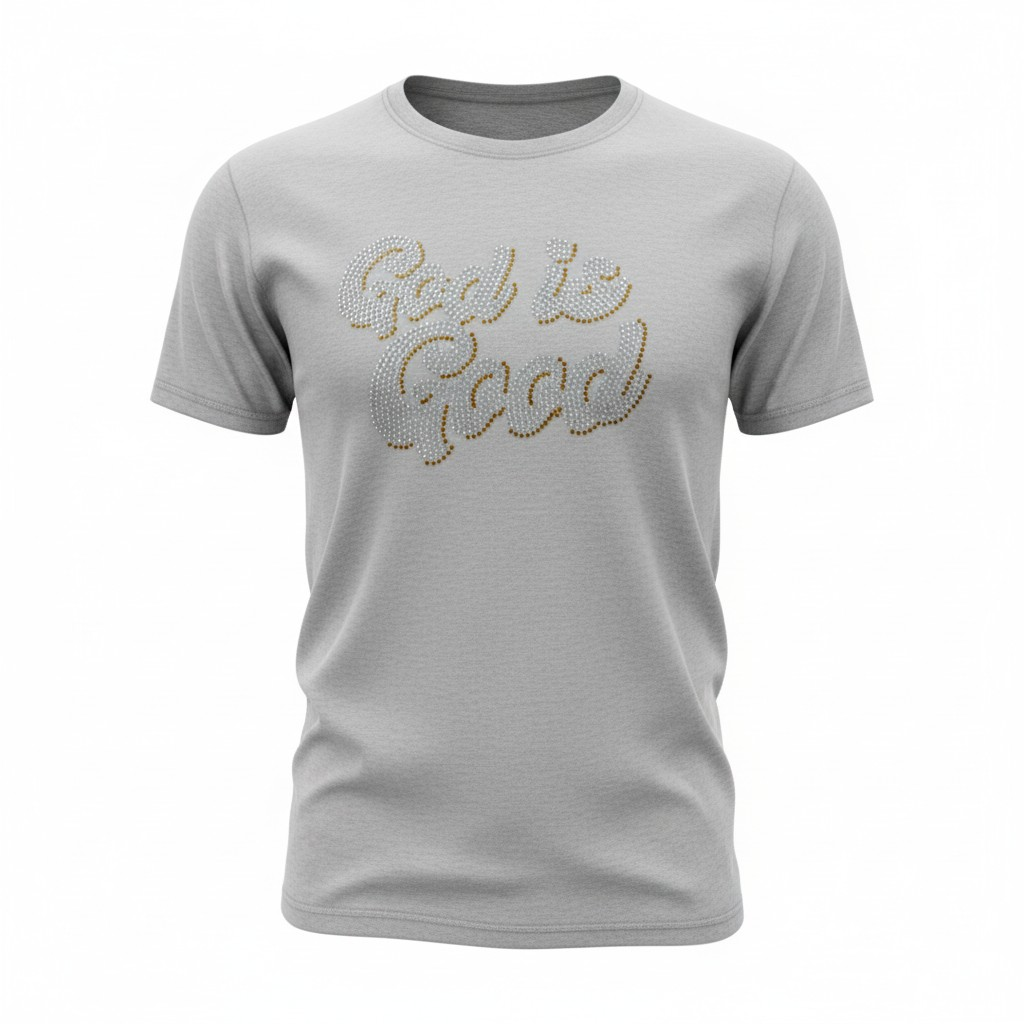 God is Good Rhinestone Tee