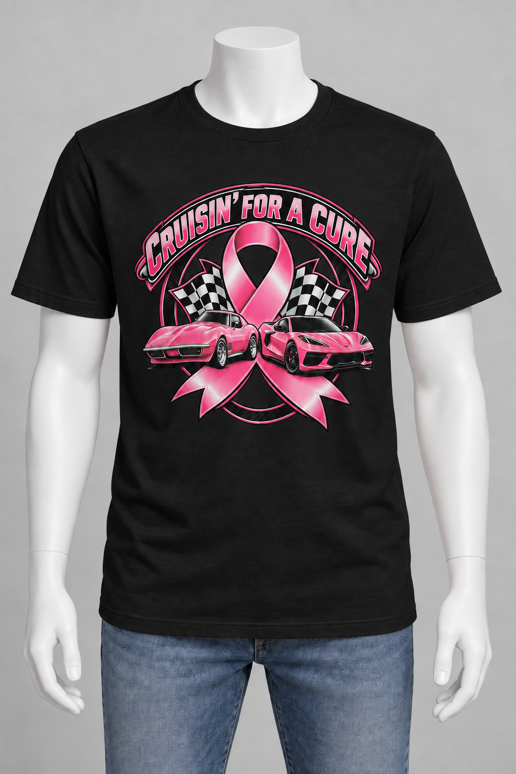Crusin For A Cure Tee